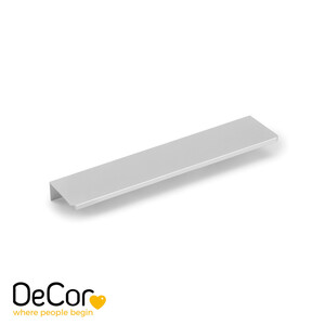 Tirador para mueble Picanya, L198mm, intereje 128mm, Aluminio, Anodizado mate foto del producto
