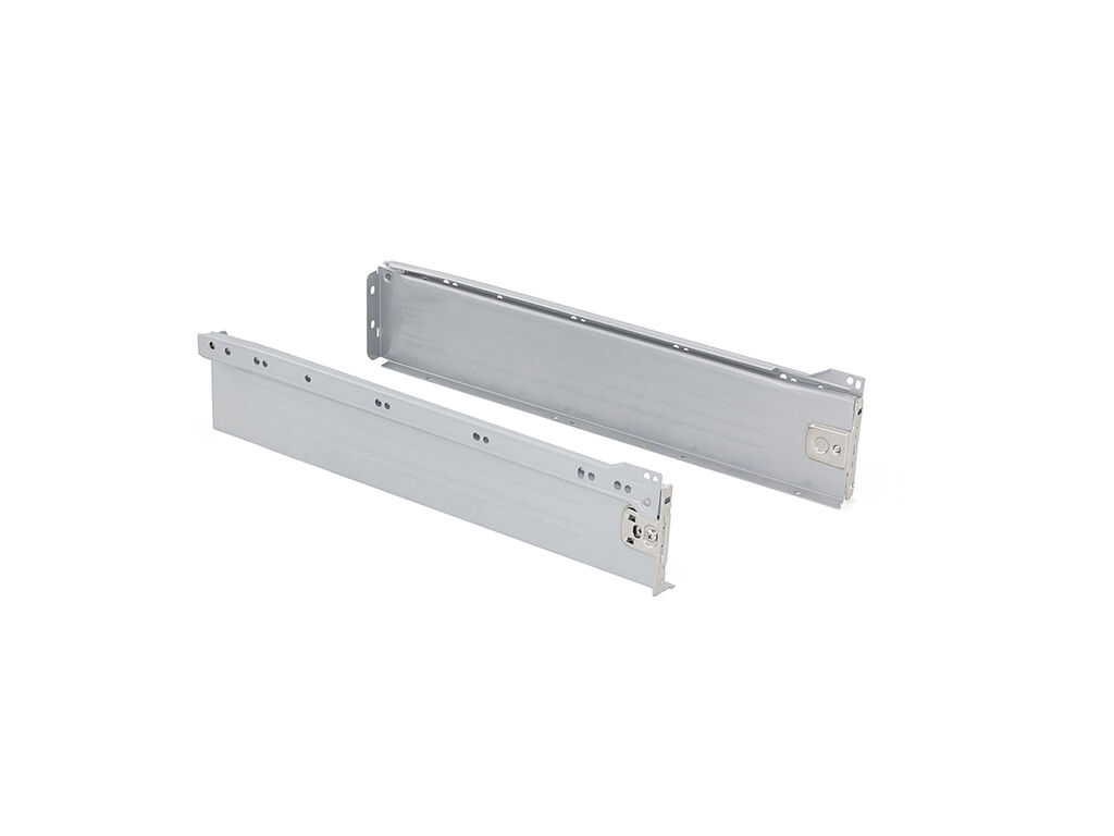 Lote de 10 cajones de cocina Ultrabox, altura 86mm, profundidad 450mm, Acero, Gris metalizado-5