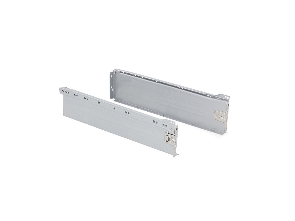 Lot of 10 Ultrabox kitchen drawers, height 118mm, depth 350mm, Steel, Metallic Grey-5