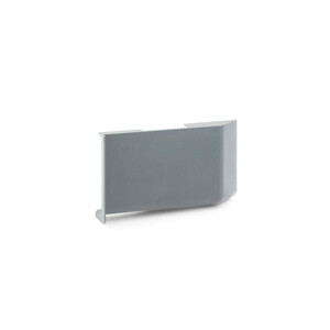 Abdeckkappen f&uuml;r hohe Modulaufh&auml;ngungen Holdy, Rechts, Grau, Kunststoff Produktfoto