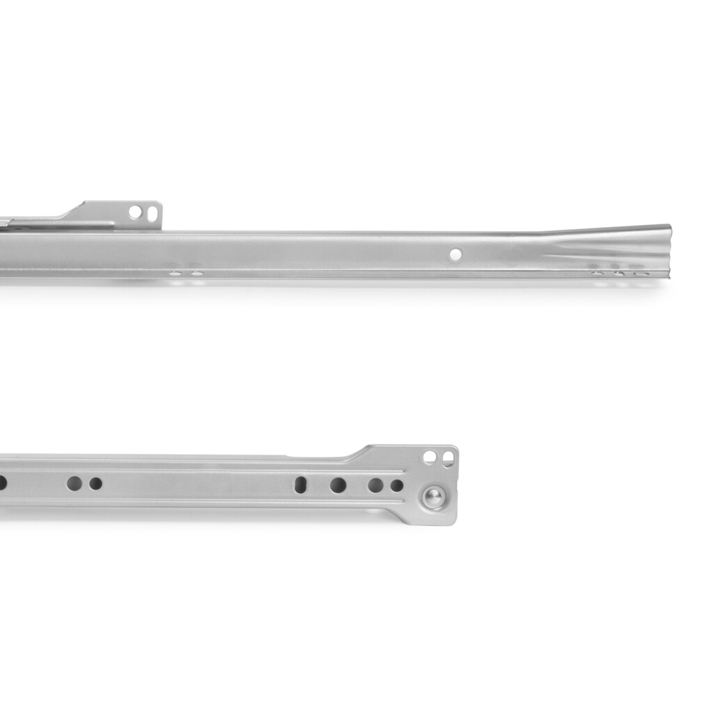 slides T30M assembly to the drawer with machine, length 450mm, C - LEFT, Steel, Silver painted-3