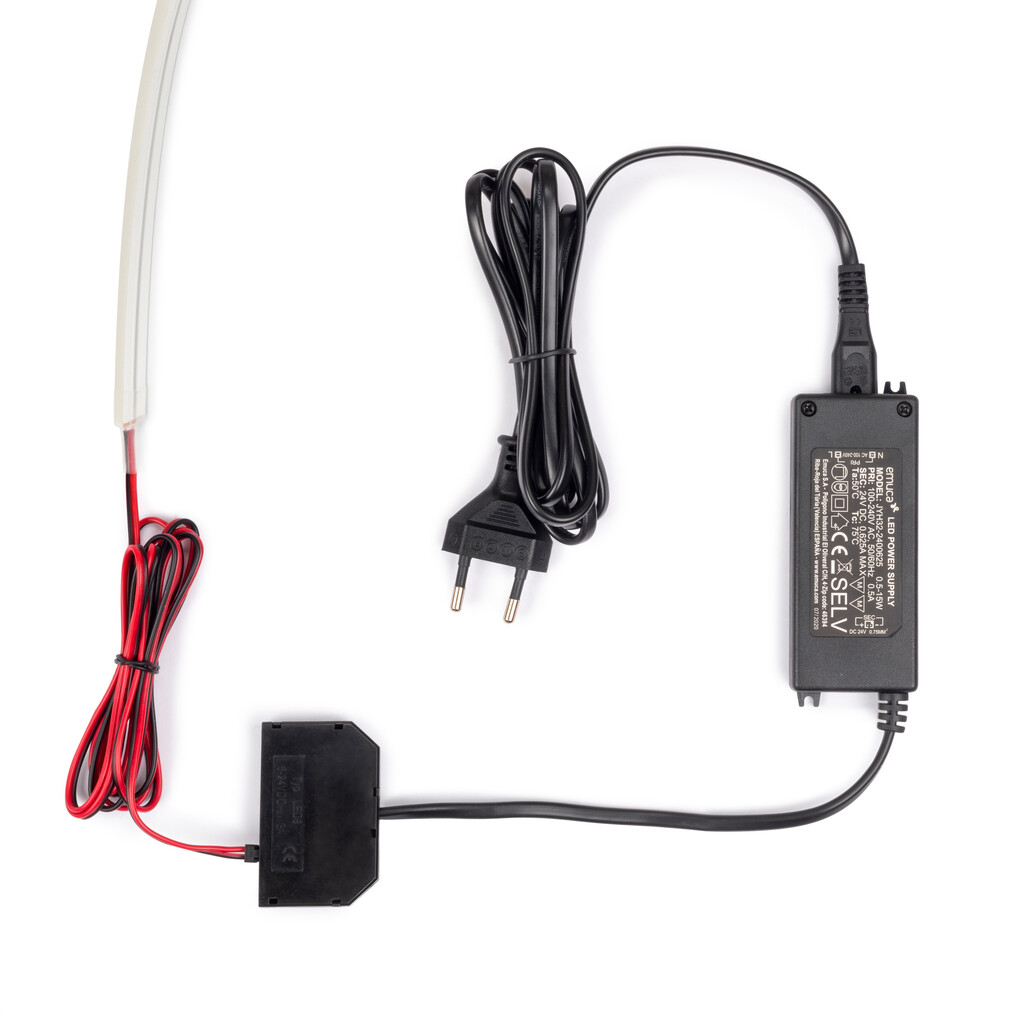 Ruban LED 4x11 Neonlynx V 7,6W/m IP65 (24V DC), longueur 3.024mm, Lumière blanche naturelle 4.000K, Plastique-17