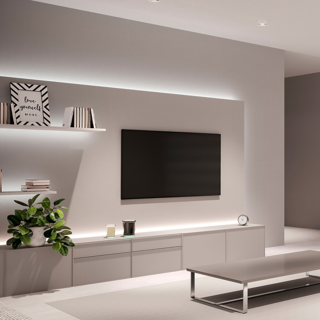 LED-strip 4x11 Neonlynx V 7,6W/m IP65 (24V DC), lengte 5.040mm, Natuurlijk wit licht 4.000K, Plastic-10