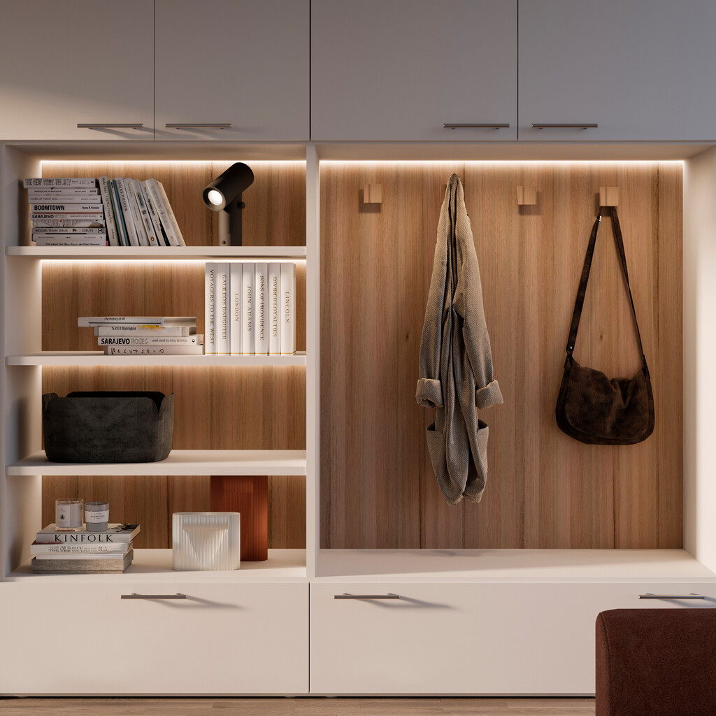 LED-strip 4x11 Neonlynx V 7,6W/m IP65 (24V DC), lengte 5.040mm, Natuurlijk wit licht 4.000K, Plastic-12