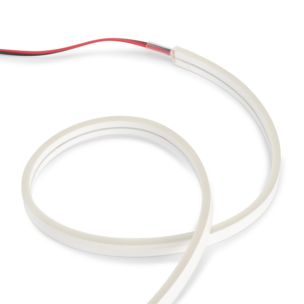 LED Strip 4x11 Neonlynx V, 7,6W/m IP65 (24V DC), length 3.024mm, Warm White light 2.700K, Plastic-18