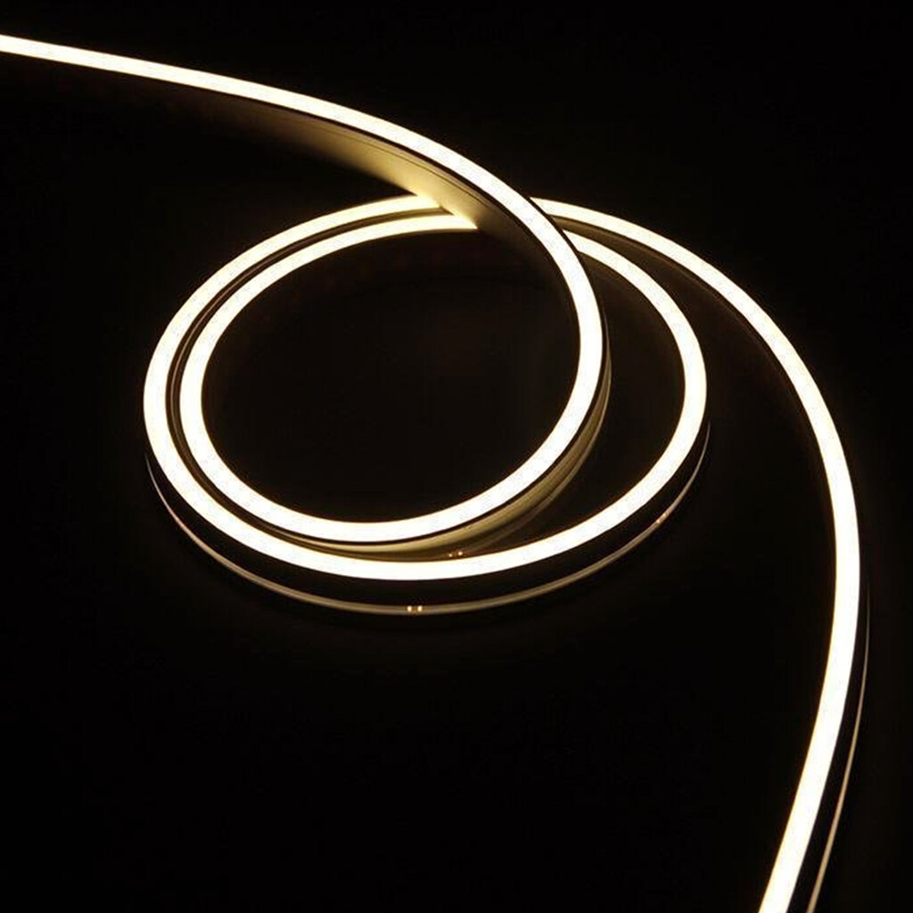 Fita LED 4x11 Neonlynx V, 7,6W/m IP65 (24V DC), comprimento 5.040mm, Luz branca quente 2.700K, Plástico-21