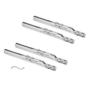 Kit de freinage pour armoires slowmove Space soft close, 2 portes, 25kg, Plastique et Aluminium photo du produit