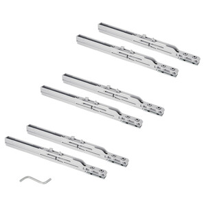 Kit de freinage pour armoires slowmove Space soft close, 3 portes, 25kg, Plastique et Aluminium photo du produit