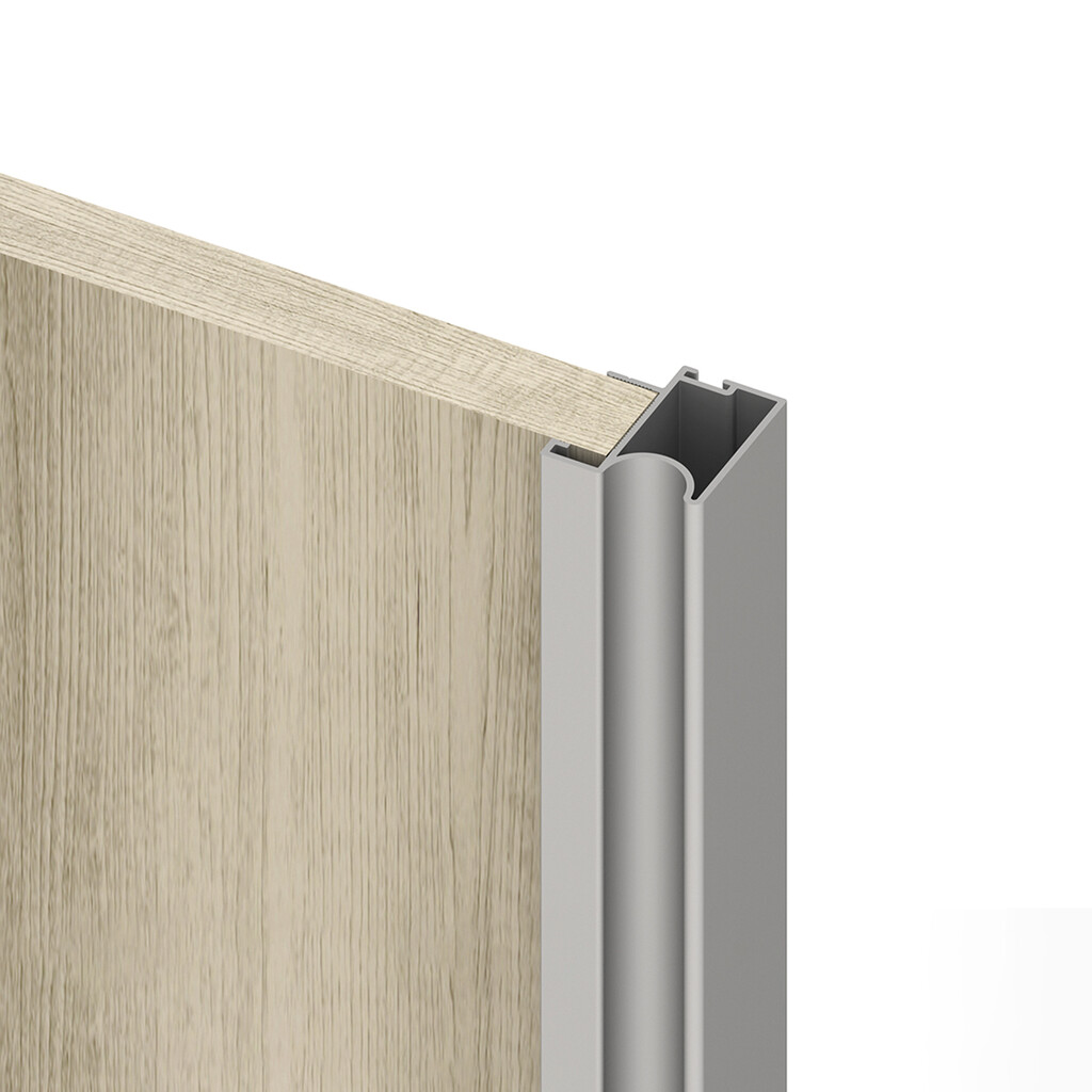 Griff für Schiebetüren Wave 16, Länge 2.35m, Aluminium, Matt eloxiert-2