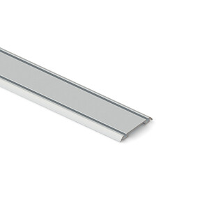 Untere Laufschiene Placard Clip f&uuml;r Schiebet&uuml;rsysteme, 2,35 m, Matt eloxiert, Aluminium Produktfoto