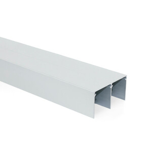 Placard obere Laufschiene f&uuml;r Slowmove, 2,35 m, Matt eloxiert, Aluminium Produktfoto