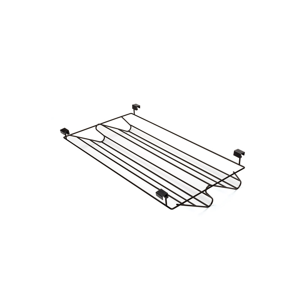 Rangement de chaussures Moka pour armoires, 675, Peint en moka, Acier-Primary