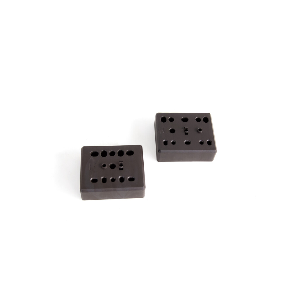 Juego de distanciadores para extraíbles Moka, Plástico, Plástico moka-Primary