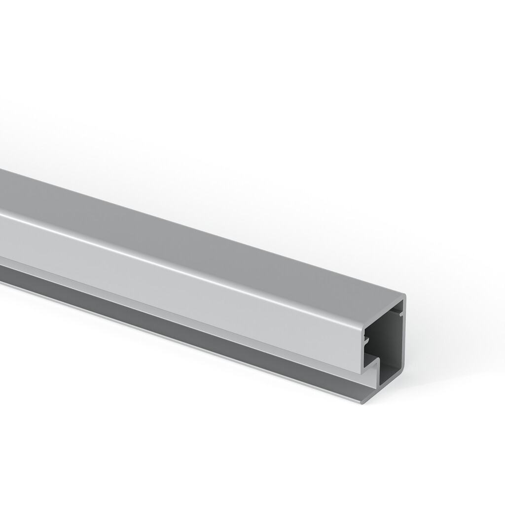 Profil für die Herstellung von Schranktüren Plus 7, 2,35 m, Matt eloxiert, Aluminium-Primary