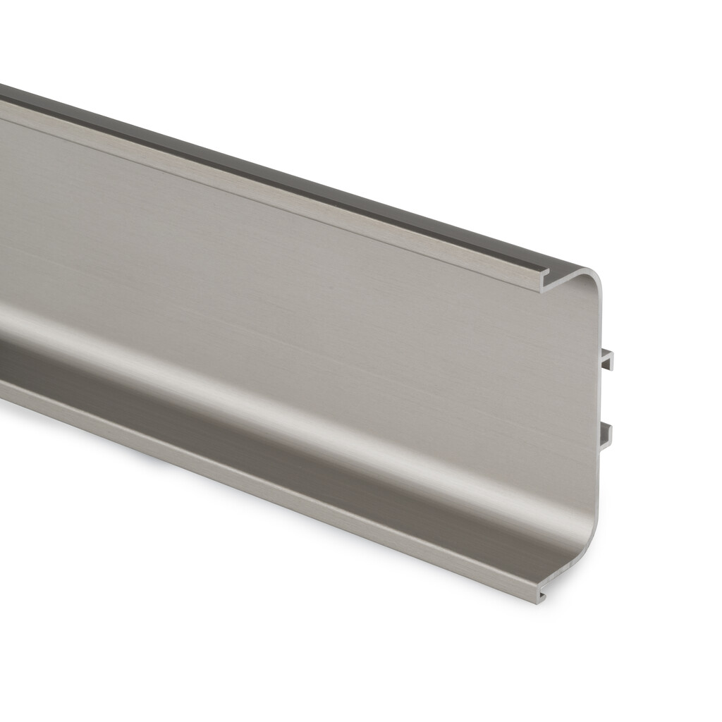 Profilo centrale Gola per mobili da cucina, lunghezza 2,35m, Alluminio, Champagne anodizzato-Primary