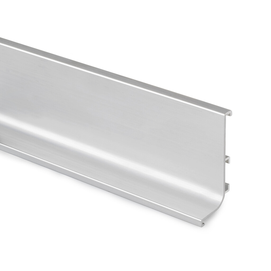 Oberer Gola Profil für Küchenmöbel, 3,9m, Hell eloxiert, Aluminium-Primary