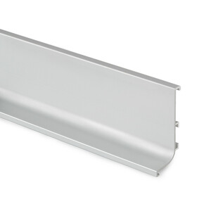 Aufbauprofil Gola f&uuml;r K&uuml;chenm&ouml;bel, L&auml;nge 3,9m, Aluminium, matt eloxiert Produktfoto