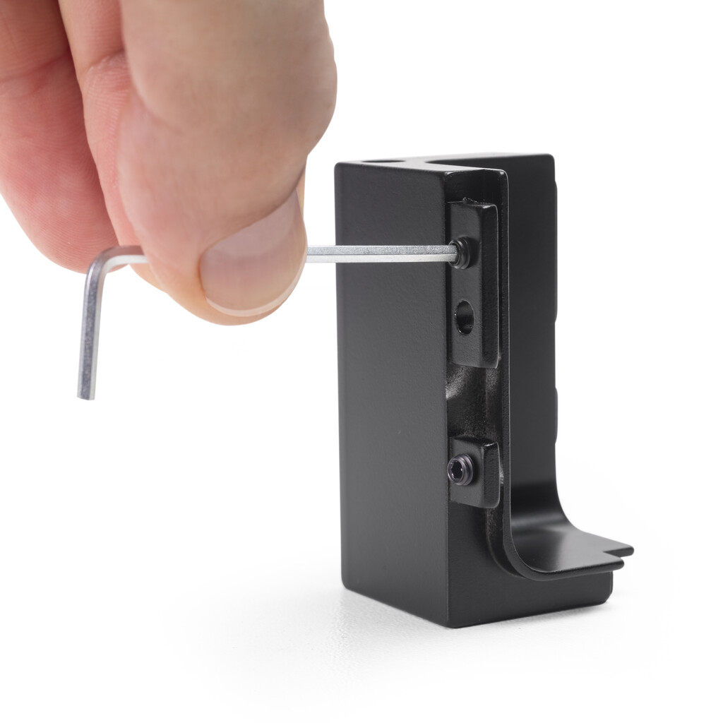 innere Eckverbindung Gola für Aufbauprofil für Küchenmöbel, Aluminium, Anthrazitgrau-4