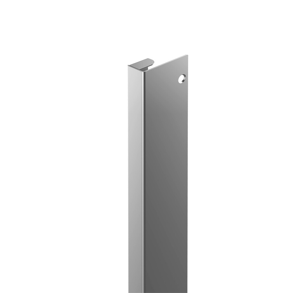 Profil Gola de four pour meubles de cuisine, longueur 580mm, aluminium, Anodisé mat-Primary