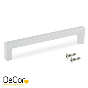 Furniture handle Catarroja, L172mm, 160mm interaxis, Aluminium, Matt anodized product photo