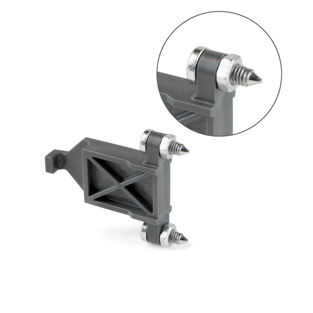Set Sjablonen voor fronthefmarkering, Plastic, Grijs-2