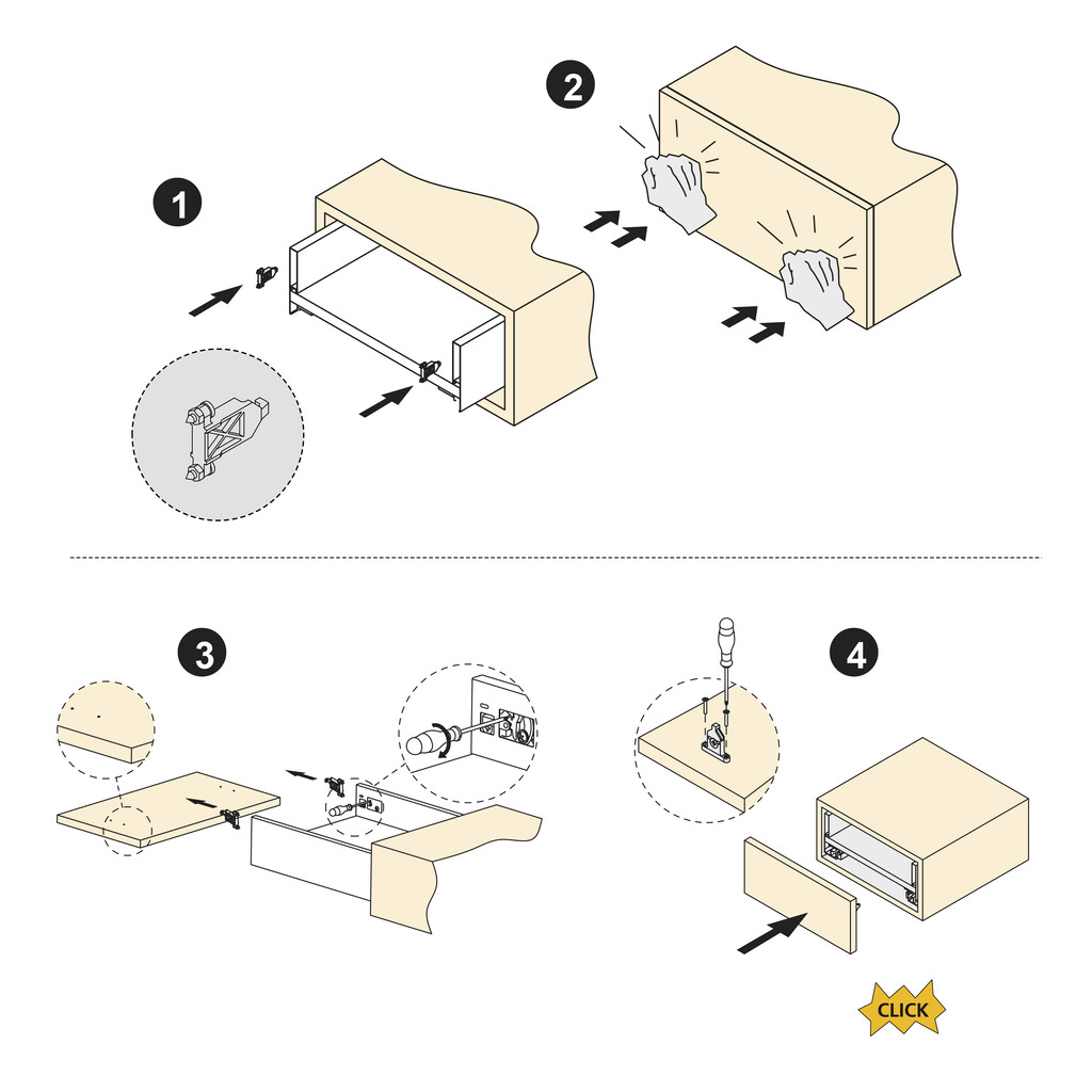 Set Sjablonen voor fronthefmarkering, Plastic, Grijs-1