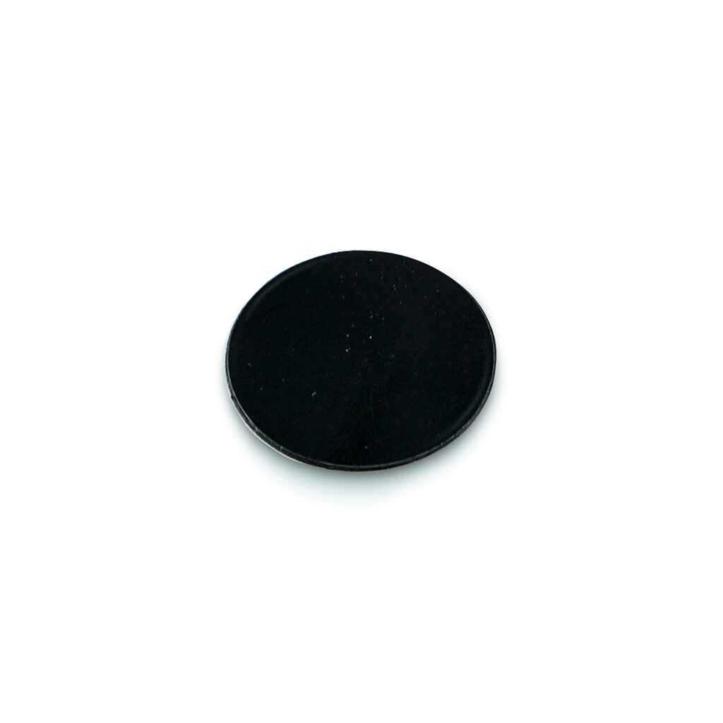 Cache adhésif pour vis, diamètre 13mm, Plastique, Noir-1