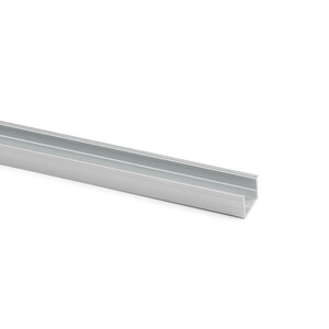 Profil encastrables Lynx W, pour r&eacute;aliser des luminaires avec rubans LED, longueur 2,35m, Aluminium, Anodis&eacute; mat photo du produit