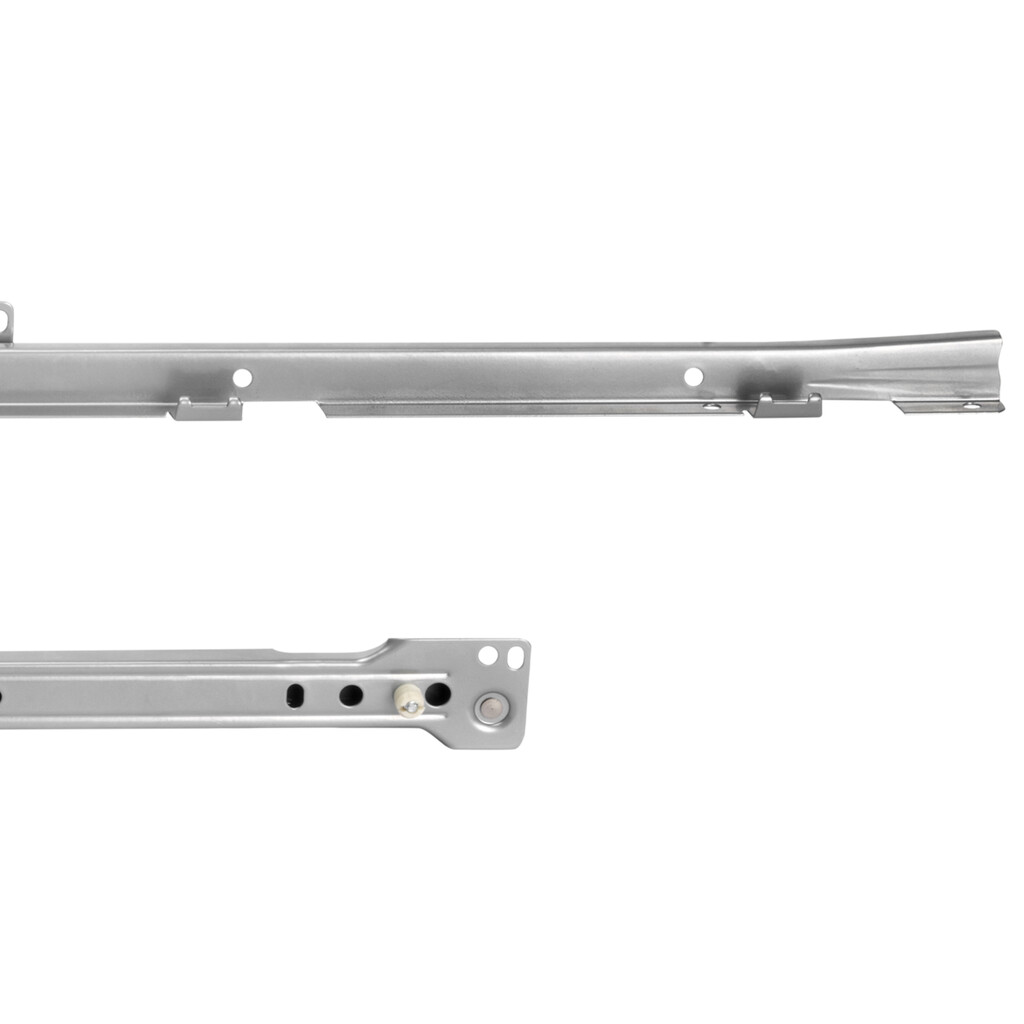 Coulisses T30M, montage de tiroir avec machine,longueur 450mm, C - DROITE, Acier, Peint en aluminium-3