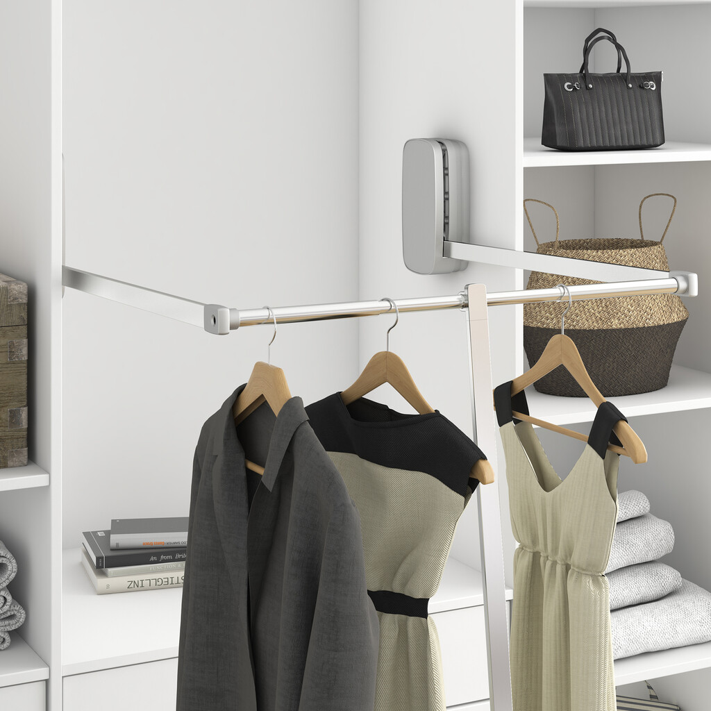 Jeu de d'inserts latéraux pour cintre Sling, Plastique, Peint en aluminium-3