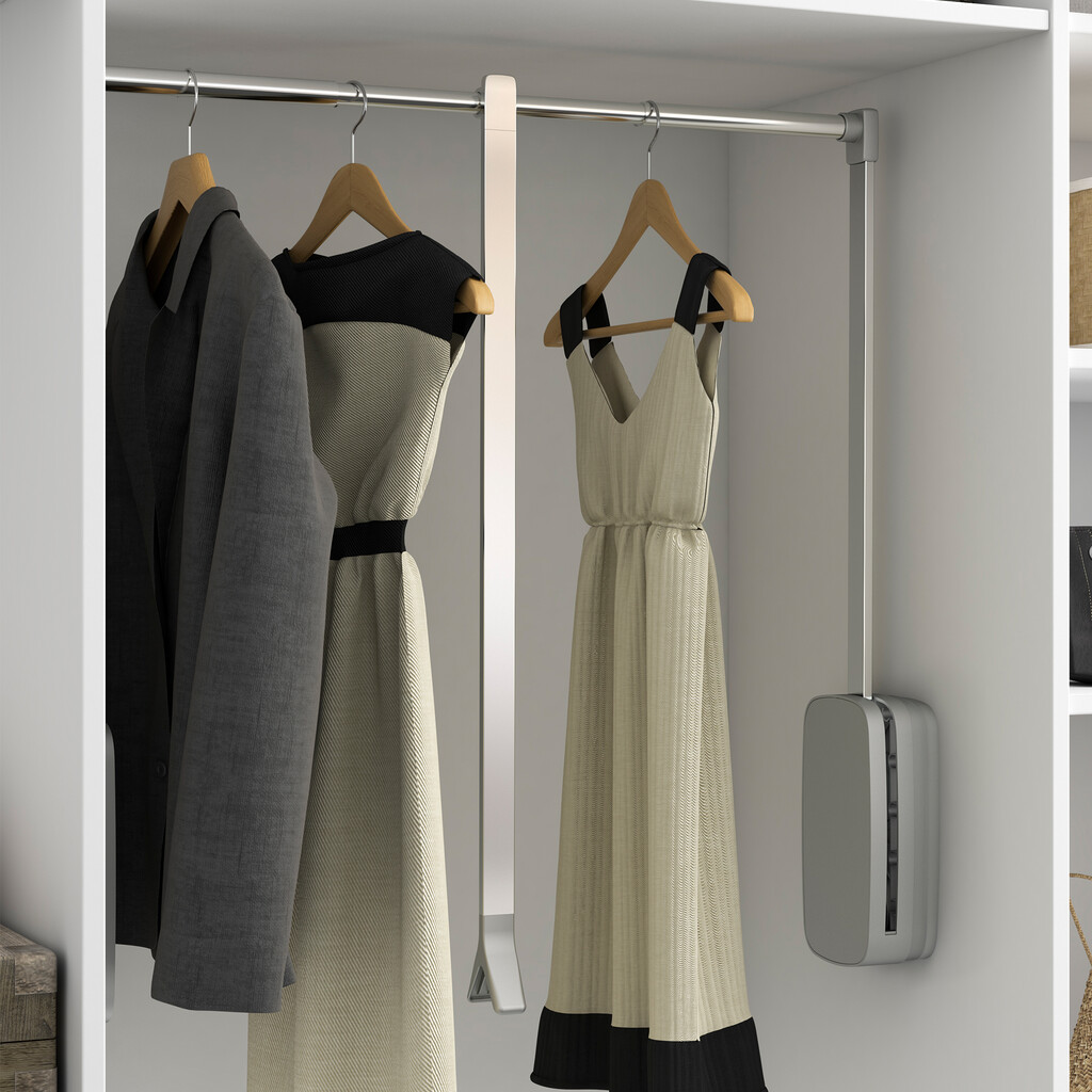 Jeu de d'inserts latéraux pour cintre Sling, Plastique, Peint en aluminium-4