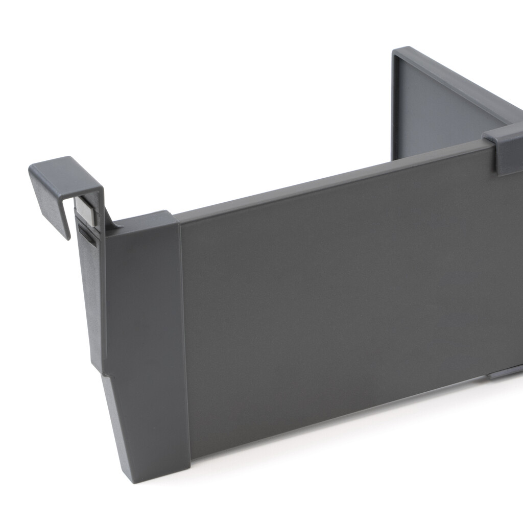 Kit of Accessory divider for inside of Vertex-Concept drawers, 900mm wide, Aluminium and Plastic, Anthracite Grey-10