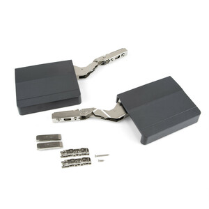 Compás elevable Agile Smart, 480 - 1250, Plástico gris antracita, Acero y Plástico foto del producto