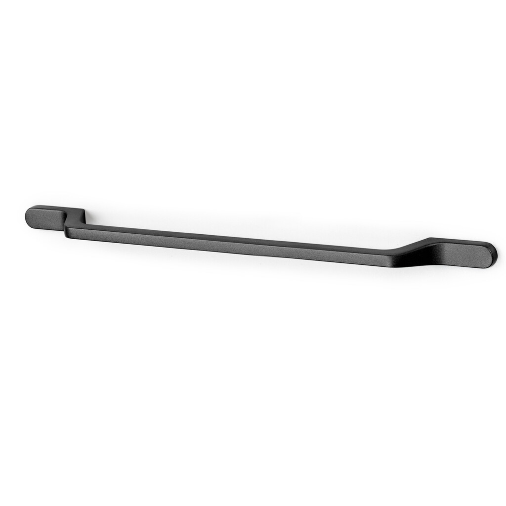 Tirador para mueble Osaka, L225mm, intereje 160mm, Aluminio, Gris oscuro-3