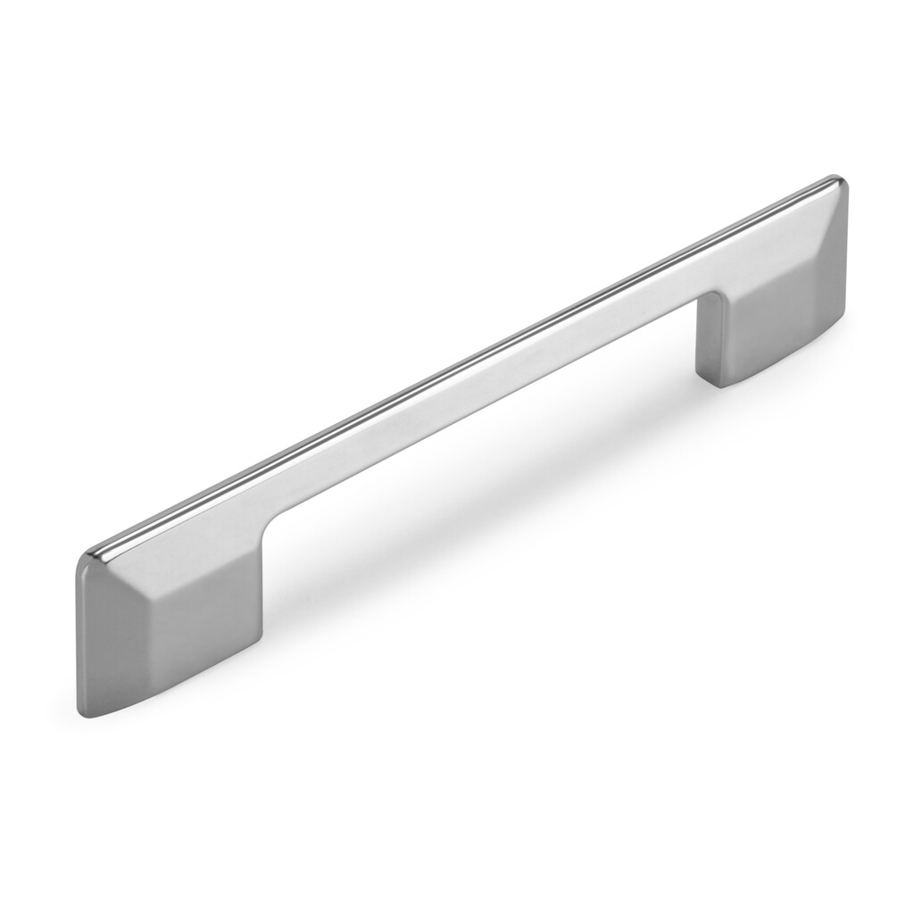 Baltimore furniture handle, L 147 mm, 128 mm interaxis, Chrome plated, Zamak-4
