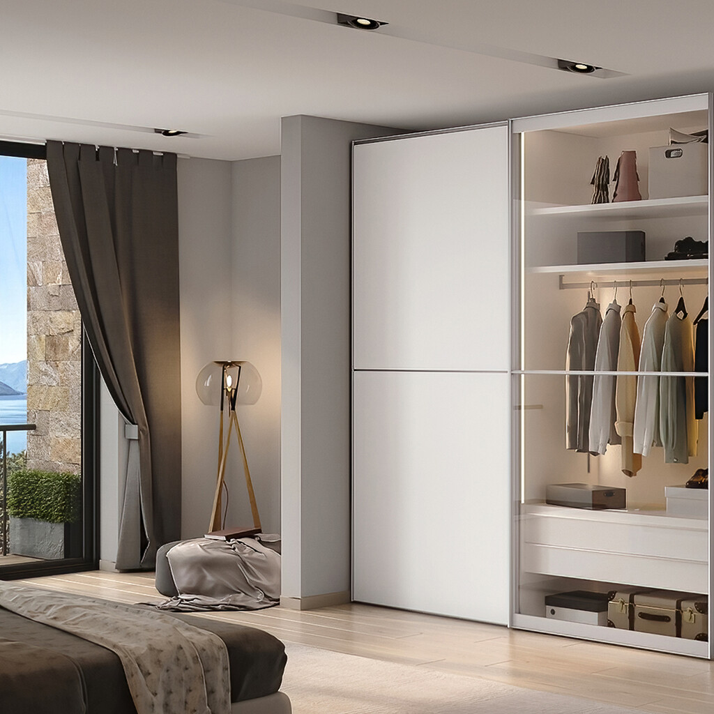 Profils Free, 2,35 m, Anodisé mat, Aluminium-6