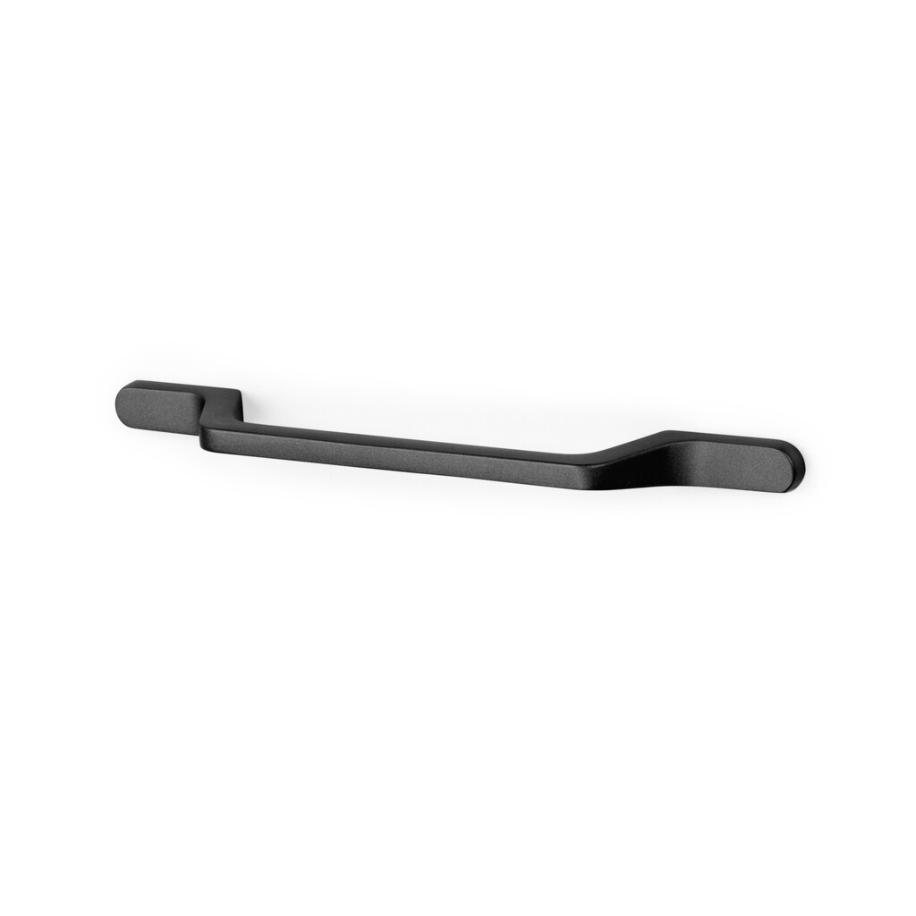 Lot of 25 furniture handles Osaka, L192mm, 128mm interaxis, Aluminium, Dark Grey-5