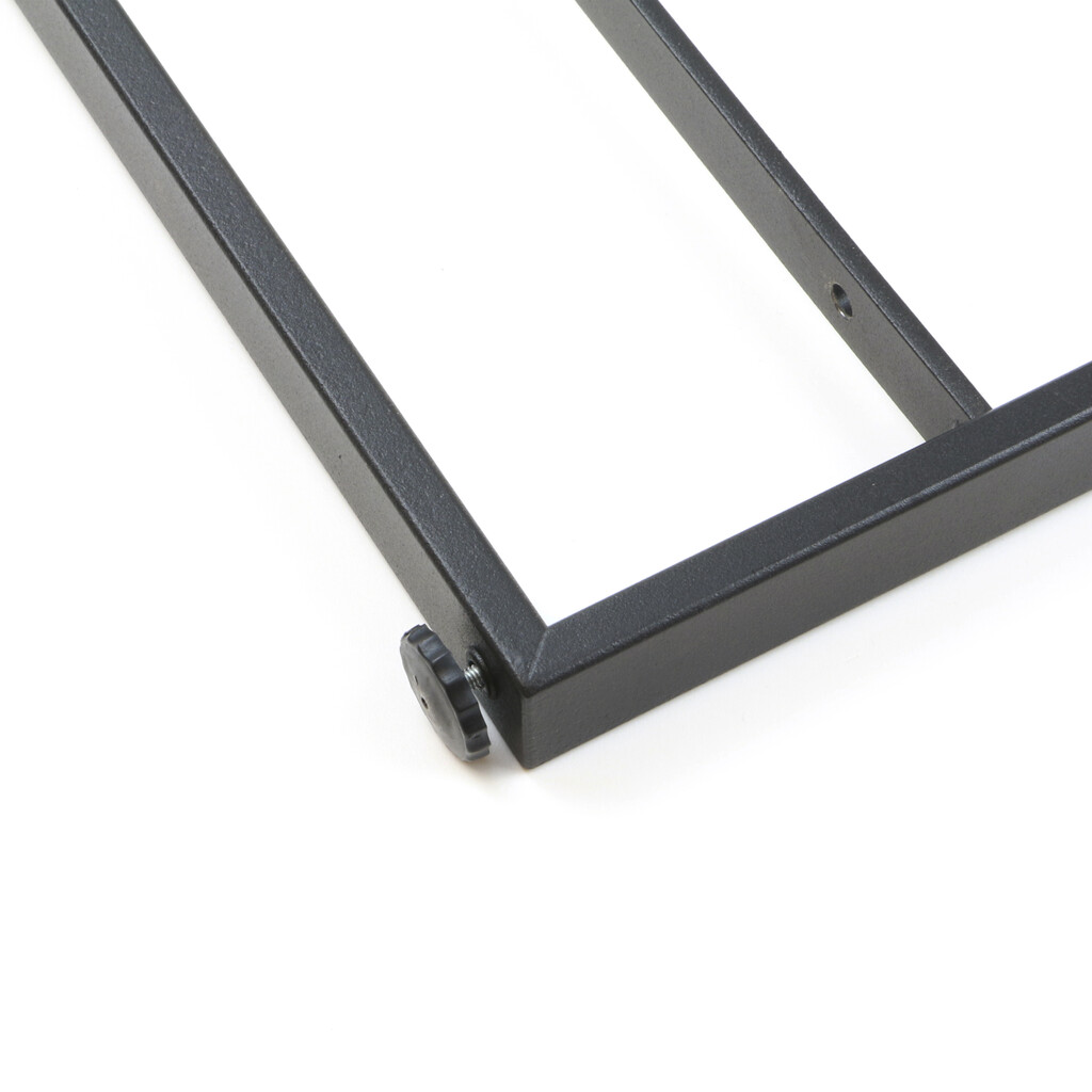 Pair of Lader Shelf Frames Pair, height 1790mm, Steel, Black painted-7