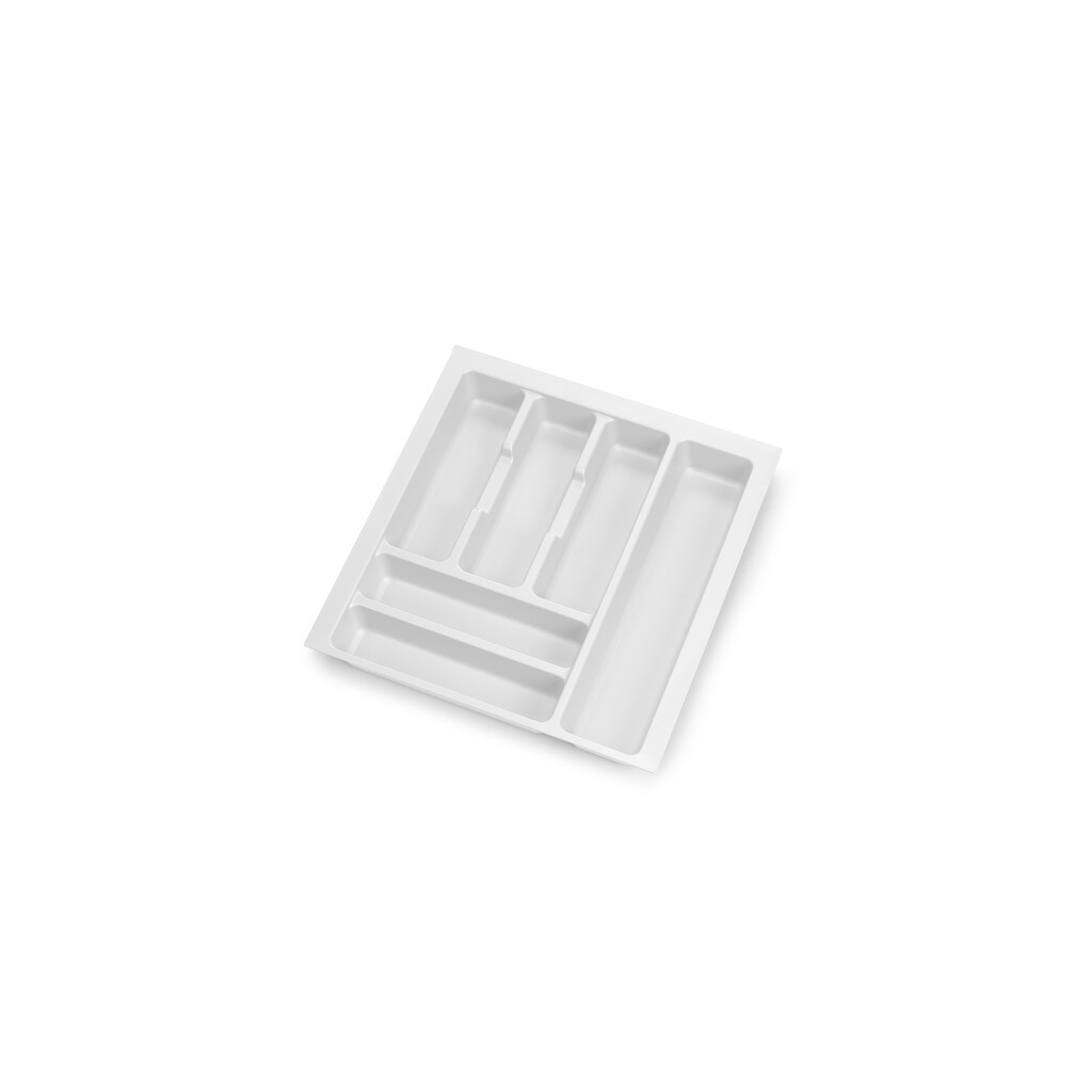 range-couverts Optima Vertex/Concept, profondeur 500mm, plateau 16mm, module 450mm, Plastique, Blanc-Primary