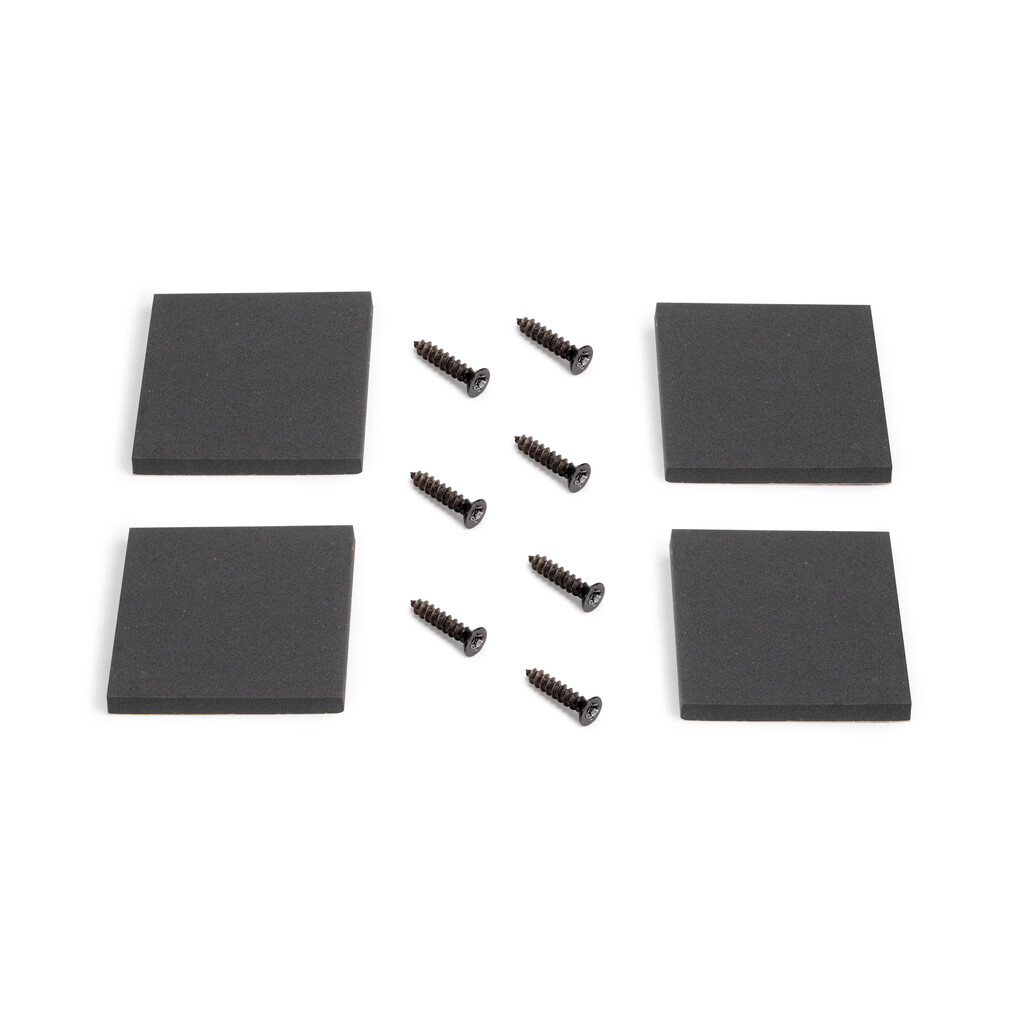 Juego de patas Cross para mesa, ancho 695mm, Acero, Pintado negro-6