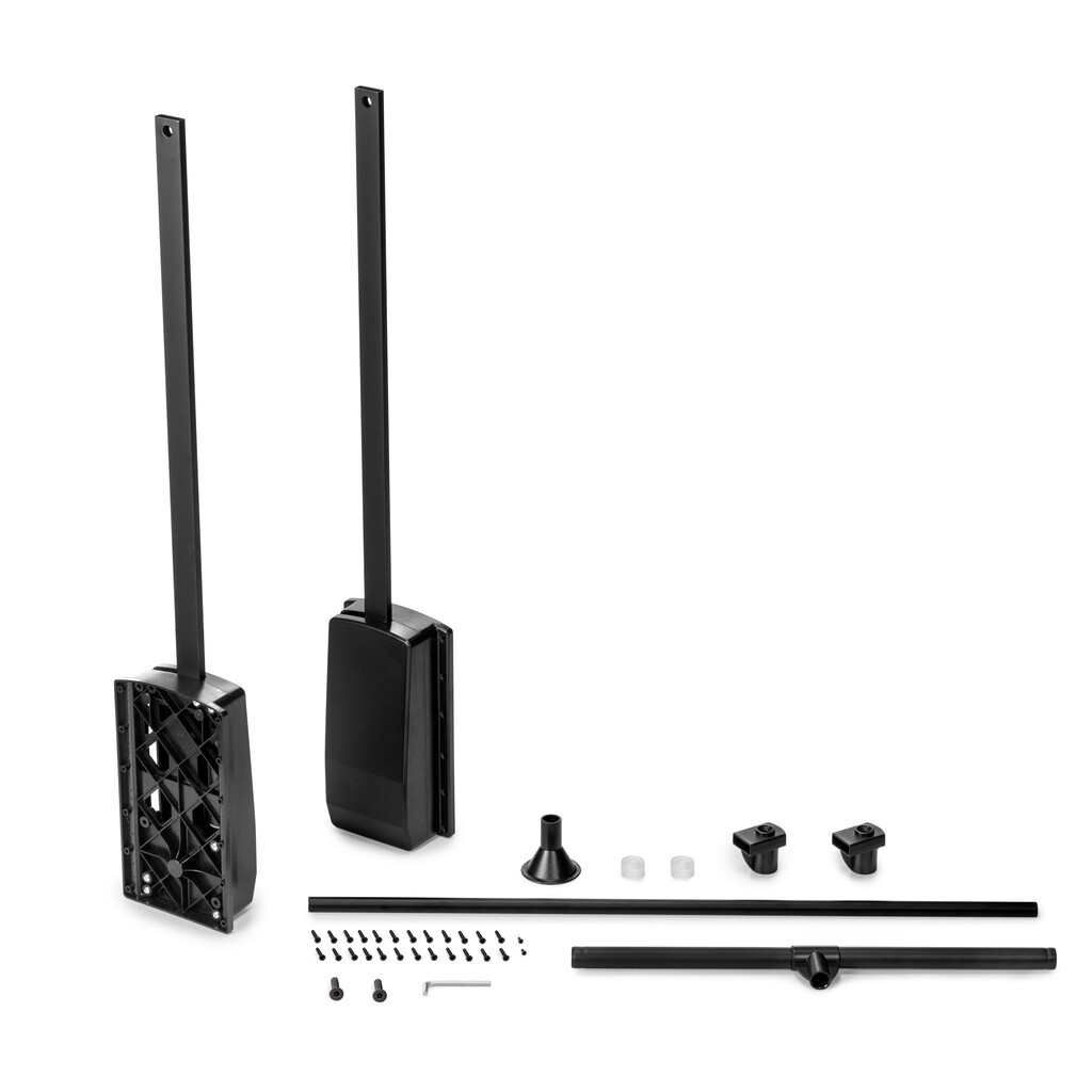 Appendiabiti per armadio Hang, larghezza regolabile 830-1150 mm, Acciaio e Tecnoplastica, Verniciato nero-13