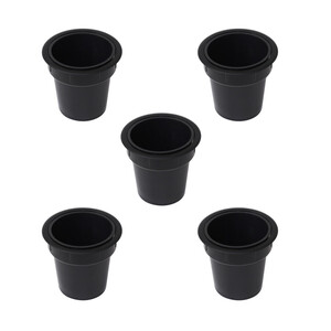 Pot items holder accessory, Black plastic, Plastic product photo