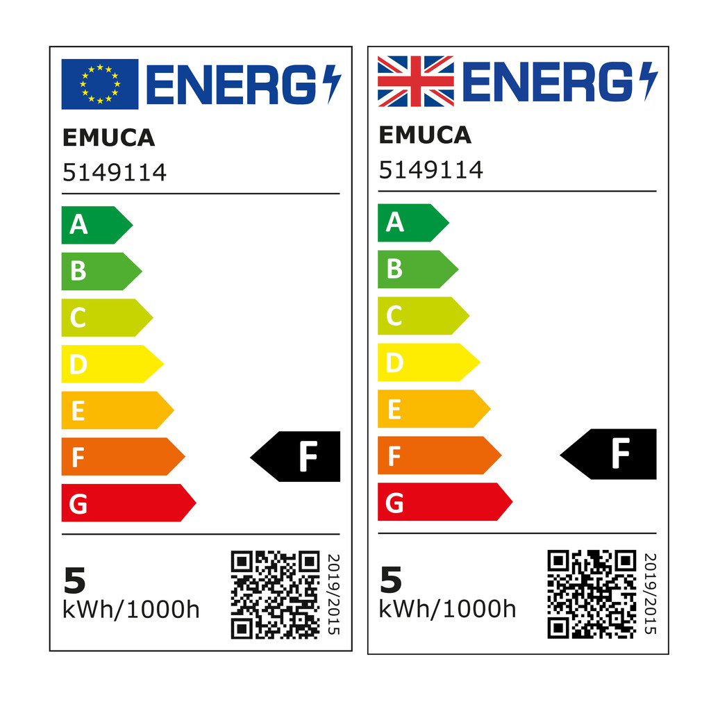LED-Strahler Virgo für Badezimmerspiegel (AC 230V 50Hz), ohne Konverter, L300mm, kaltweißes Licht 6.000K, Kunststoff, Schwarz lackiert-6