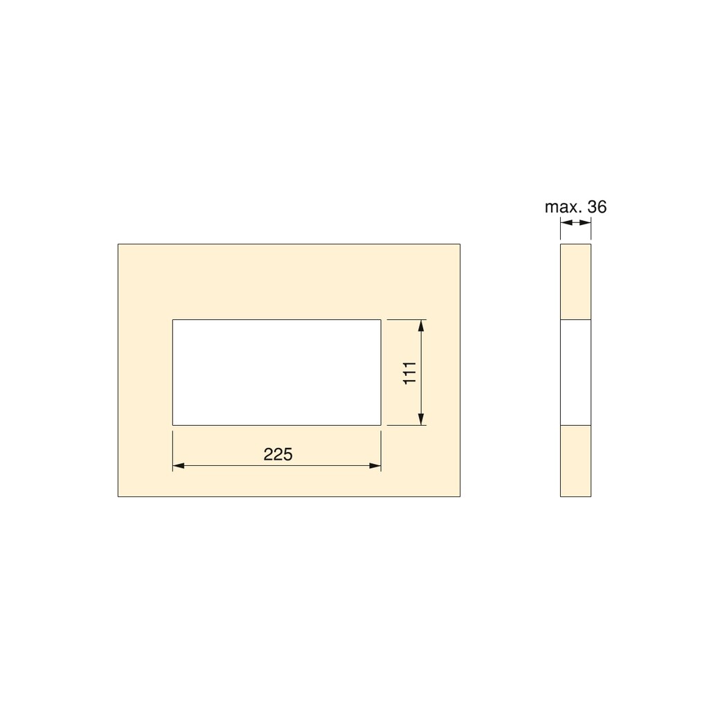 Multiconnecteur Atom 26 Lite pour bureau, 225x111mm, Peint en noir, Zamak et Acier et Plastique.-2