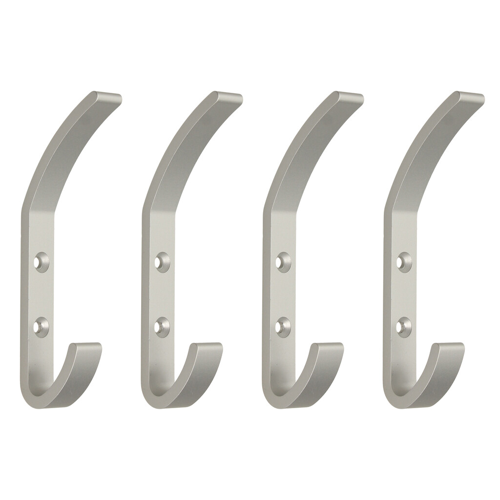 Lot of 4 Nelson wall hangers, Aluminium, Matt Anodized-Primary