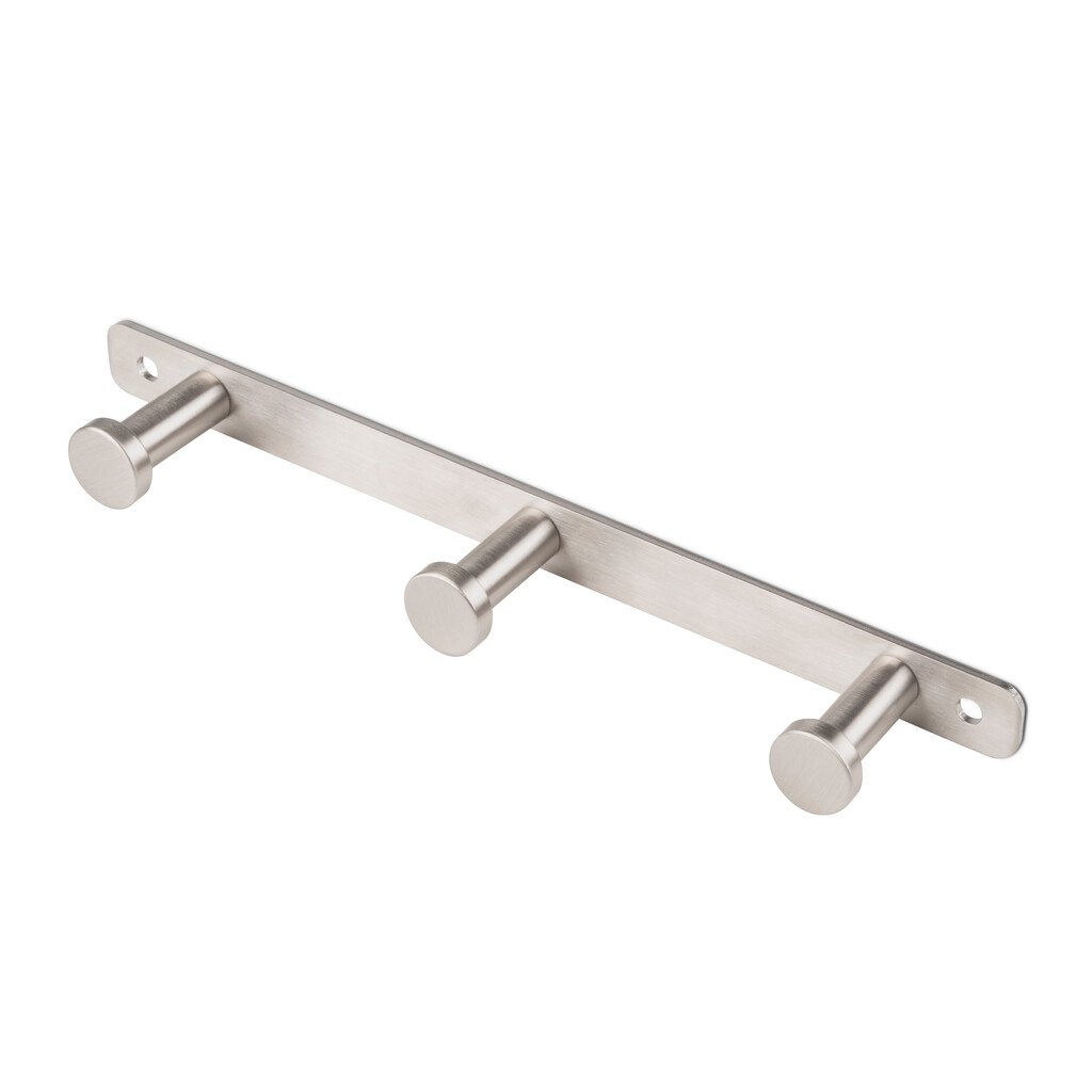 Hamilton wall hanger, Satin finished nickel, Steel-Primary