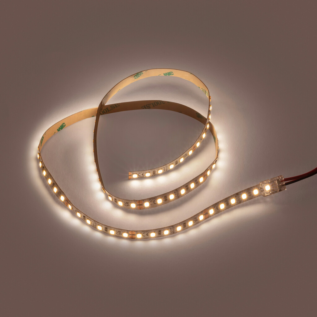 Tira LED Lynx Premium 9,6W/m IP20 (12V DC), longitud 5m, Luz blanca cálida 3.000K, Plástico-14