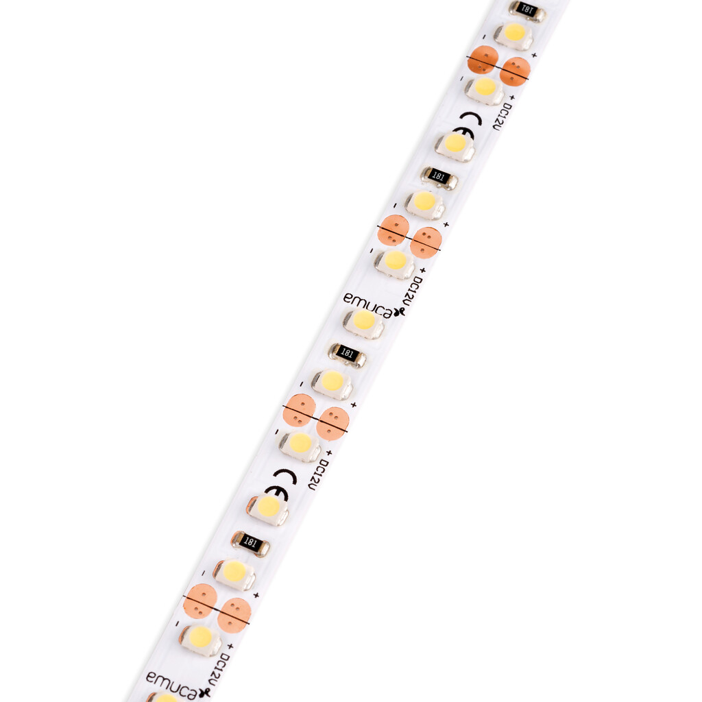 Tira LED Lynx Premium 9,6W/m IP20 (12V DC), longitud 5m, Luz blanca cálida 3.000K, Plástico-Primary