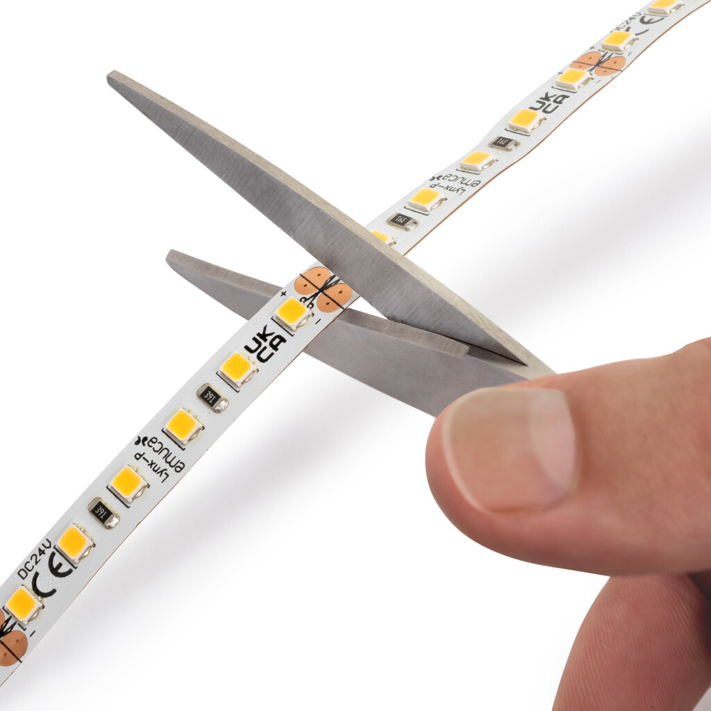 Tira LED Lynx Premium 9,6W/m IP20 (12V DC), longitud 5m, Luz blanca cálida 3.000K, Plástico-13