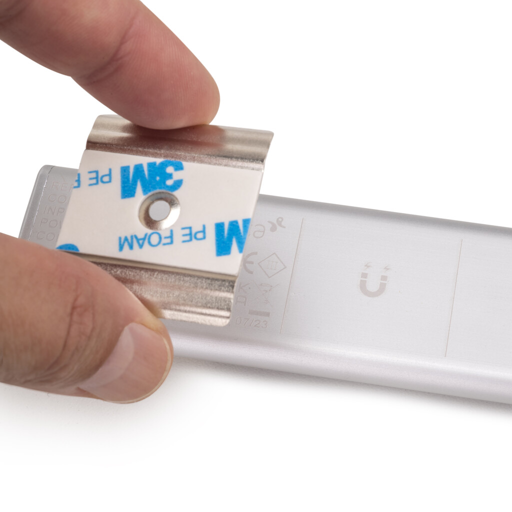 Aplique LED recargable por USB Kaus con sensor de movimiento, L600mm, Plástico y Aluminio, Anodizado mate-15